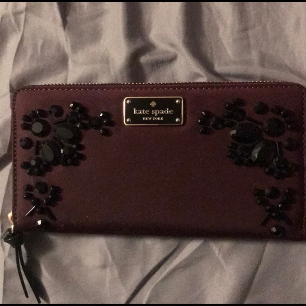 Brand new purple Kate spade wallet